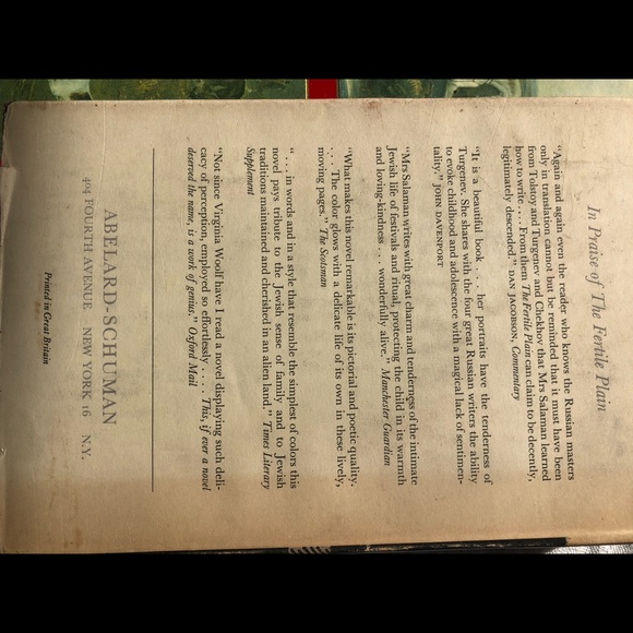 1956 The Fertile Plane E Salaman book - Picture 8 of 10